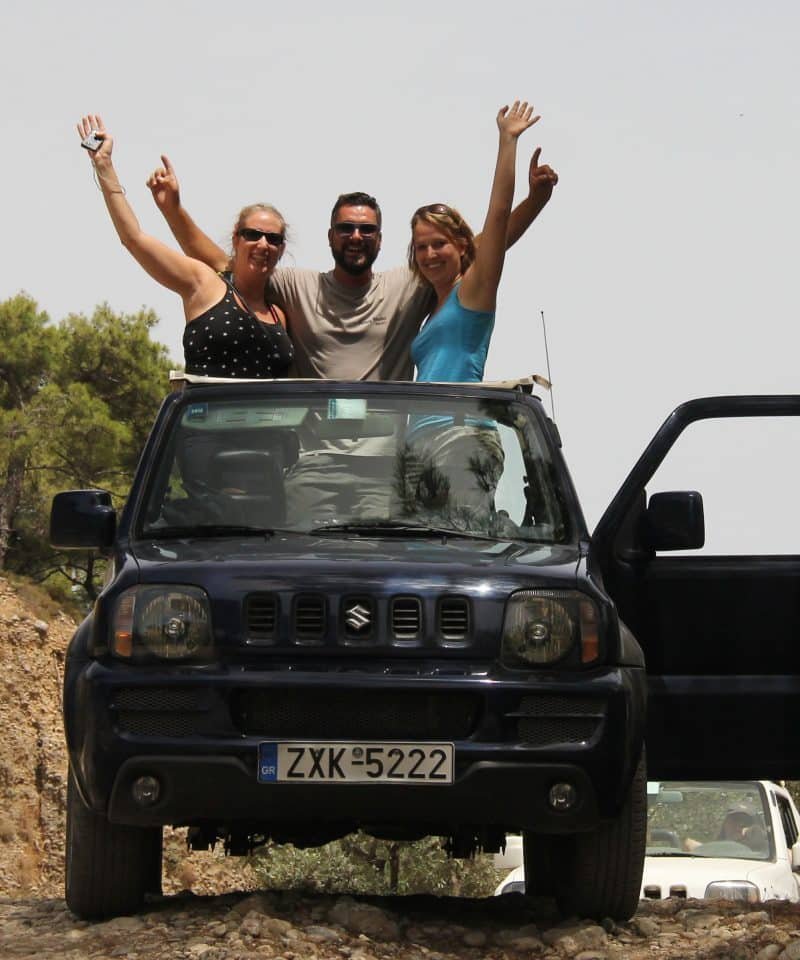 rhodes island jeep safari