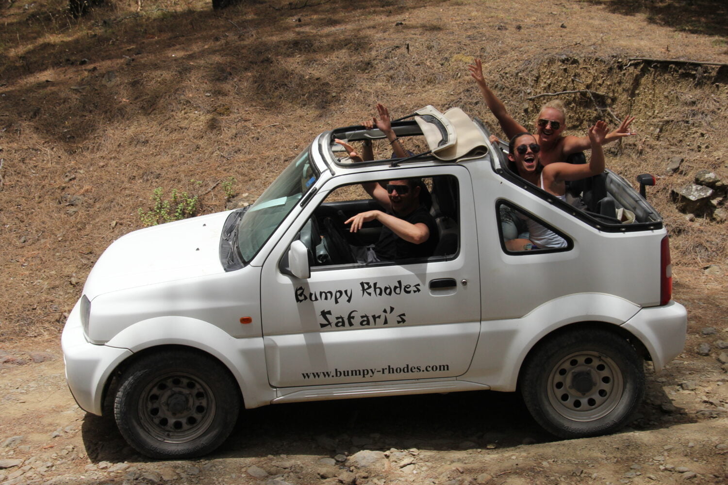 jeep safari in Rhodes island