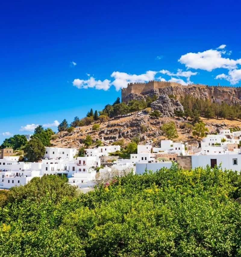 acropolis lindos village