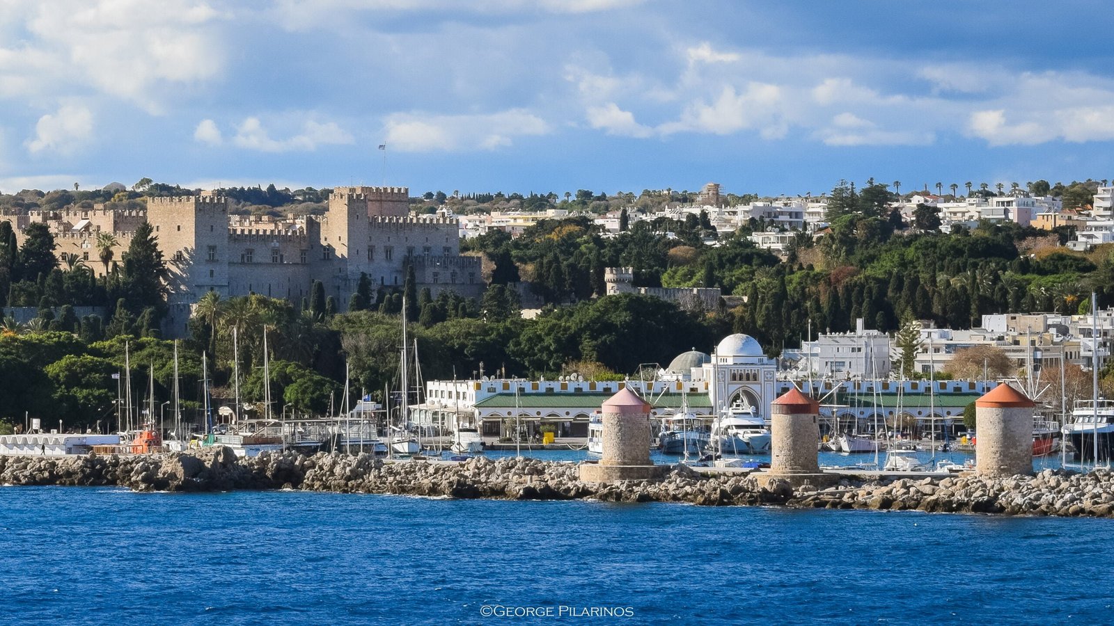 mandraki mandraki harbor rhodes