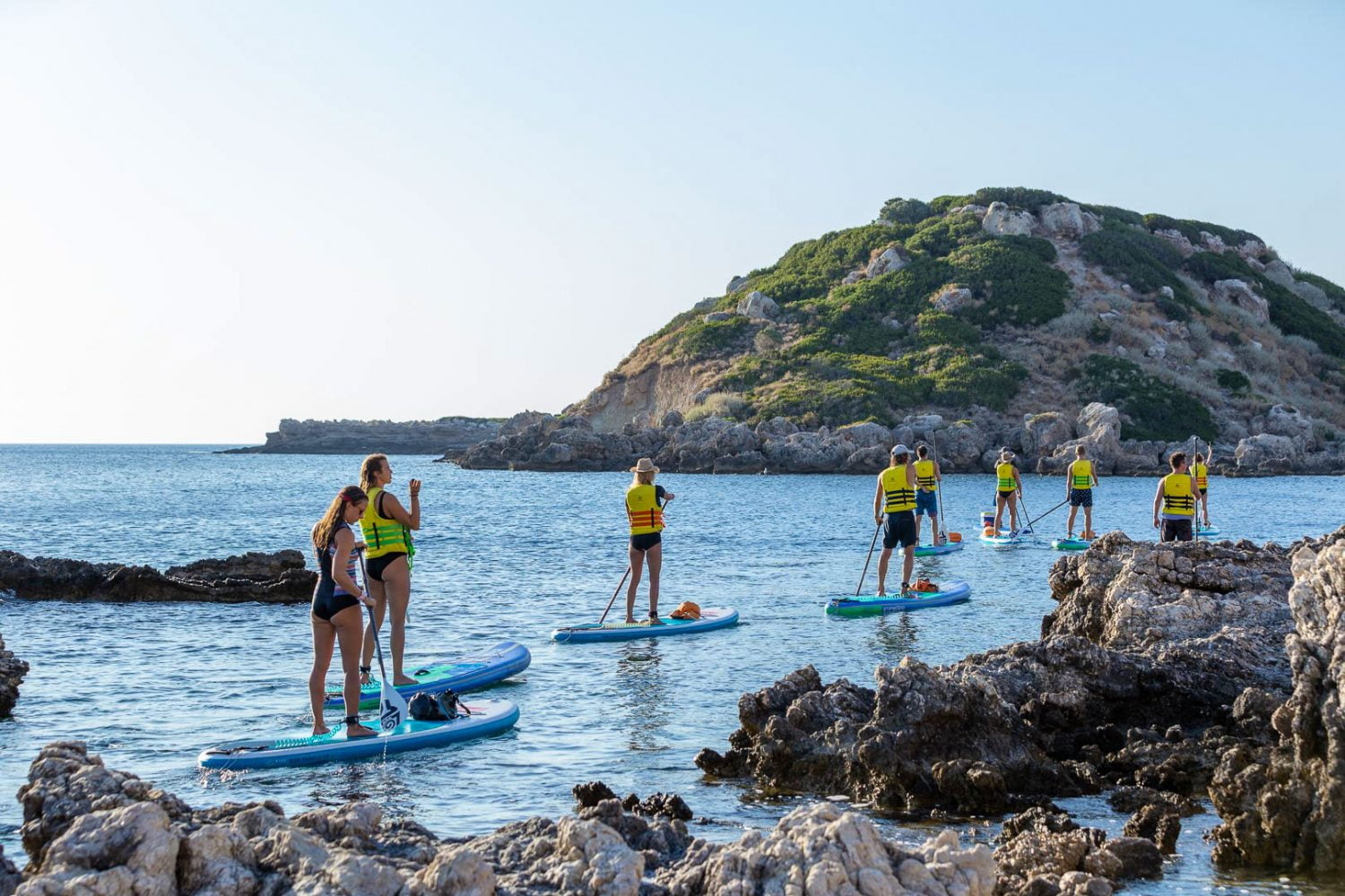 Stand Up Paddle boarding in Stegna