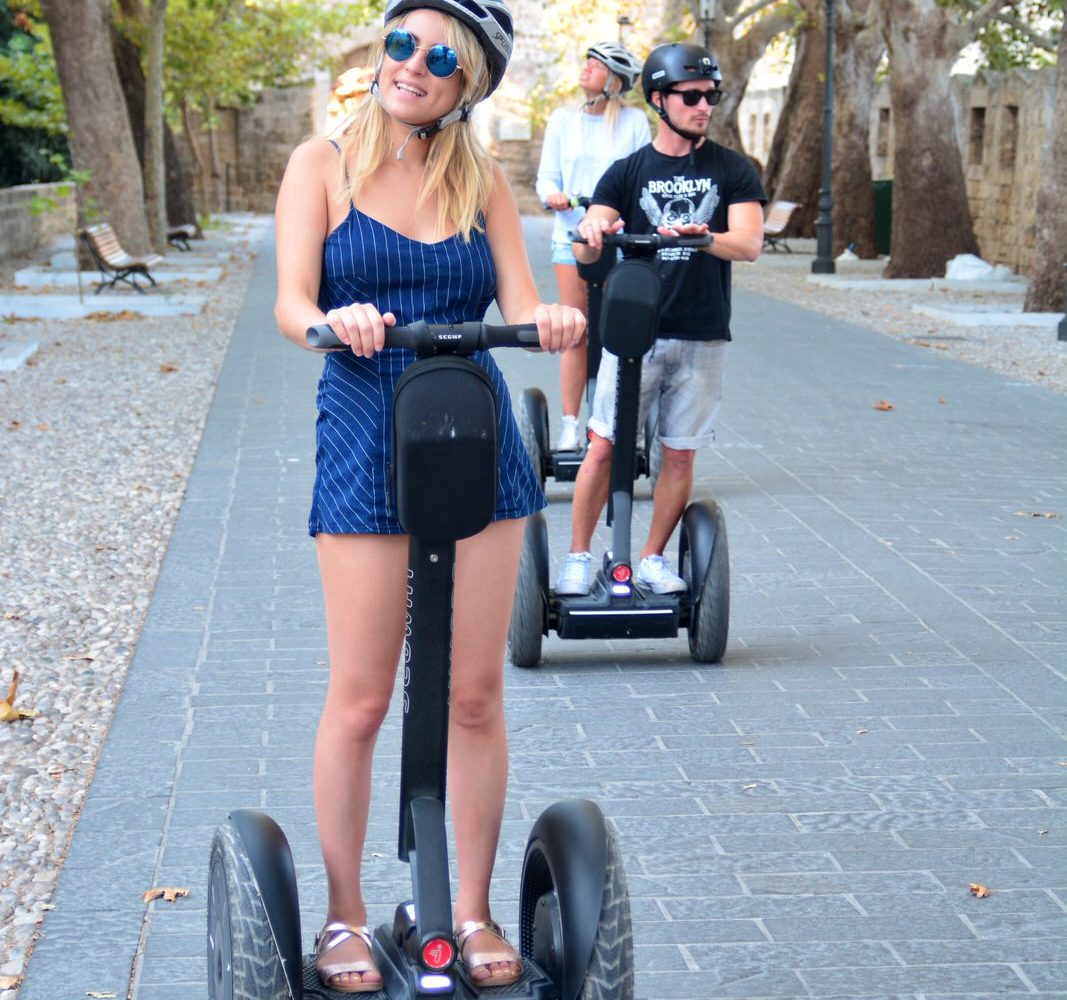 tour by segway in the old town of rhodes