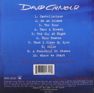 david gilmour cd cover about about kastellorizo island