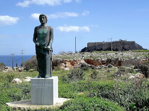 Cleobulus of Lindos statue