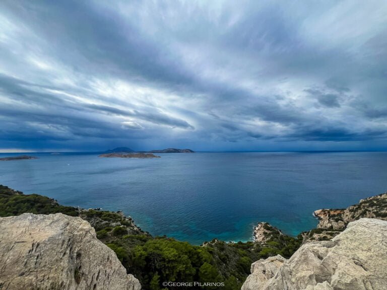 halki island view from kritinia castle