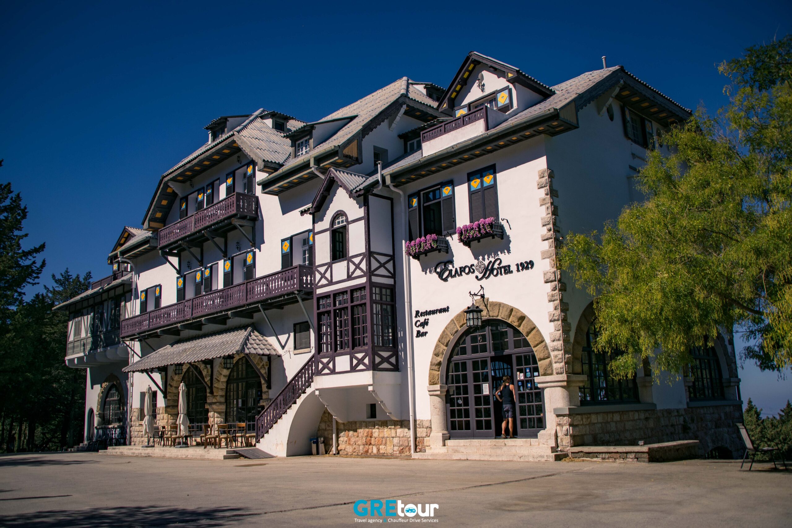 elafos hotel in profitis ilias mountain