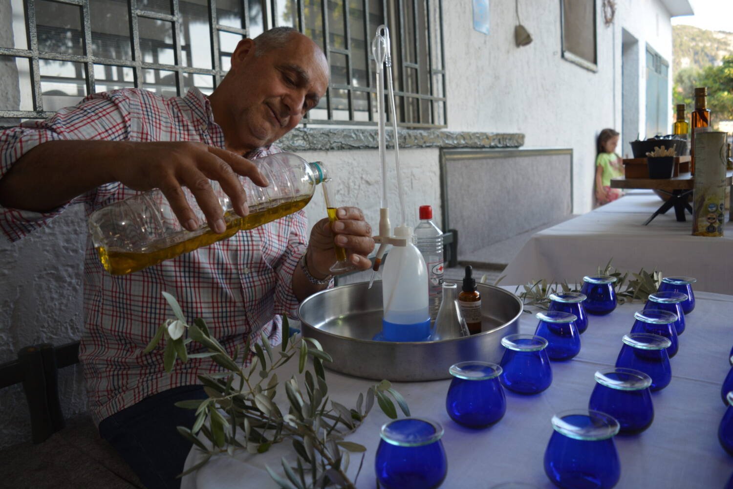 olive oil tasting in Rhodes