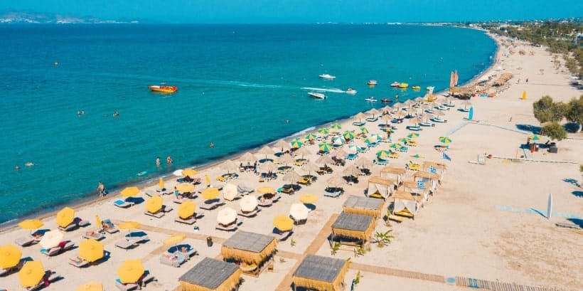 best beaches of kos greece